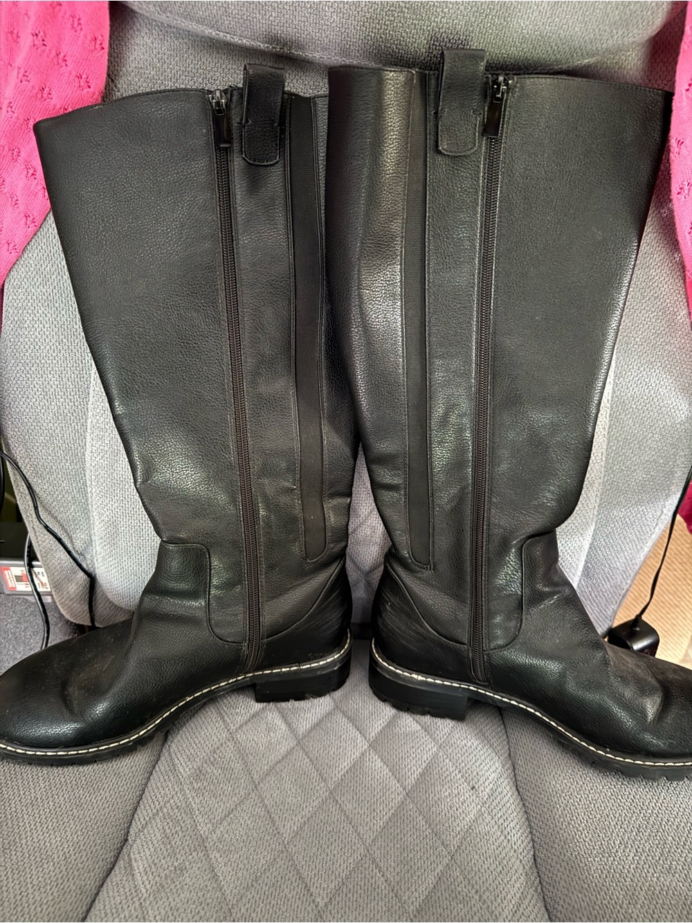 Black Womens Tall Riding Boots
